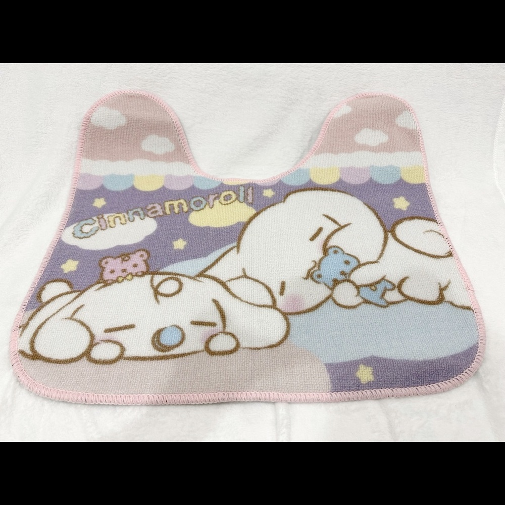 Cinnamoroll & Milk - Cozy bathroom set - Mat and toilet cover